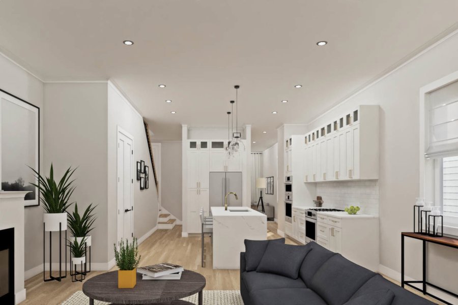 Family-Room-Kitchen 
