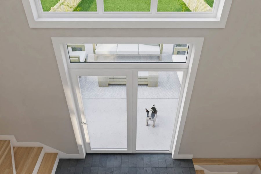 Patio-entrance 
