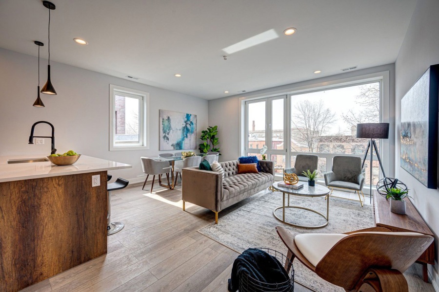 Family-Room-and-Dining-Arera-View-from-Kitchen 
